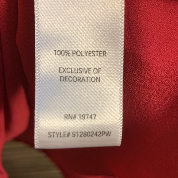 Pioneer Woman Pink Blouse Embroidered V Neck Size Large - Picture 7 of 8